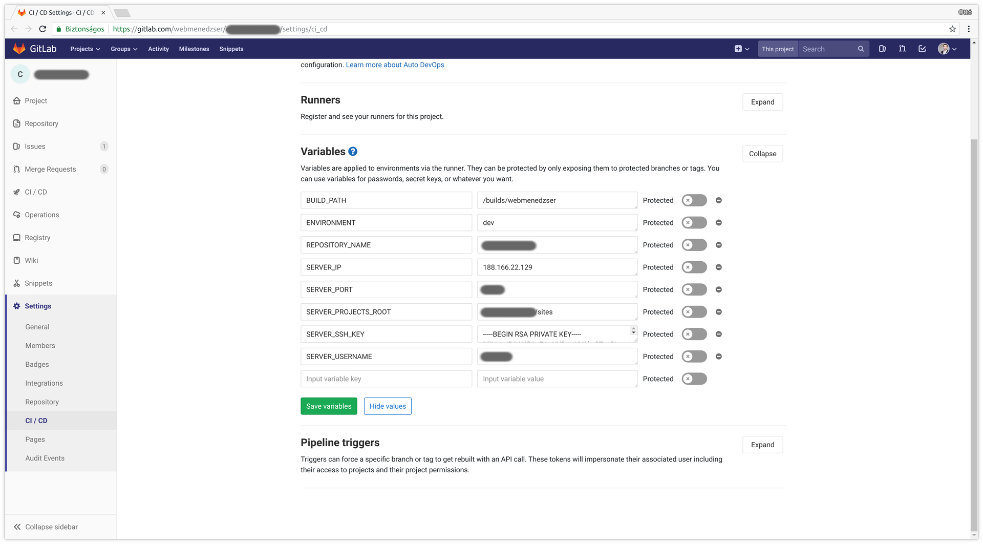 GitLab CD beállítása avagy autodeploy ingyér' | dr. Radics Ottó
